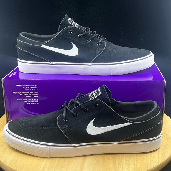 Nike SB Zoom Janoski OG+ 'Black White' FD6757-001 Shoes Men's Size 11 - Picture 1 of 9